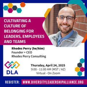 April workshop - belonging for leaders, employees, teams