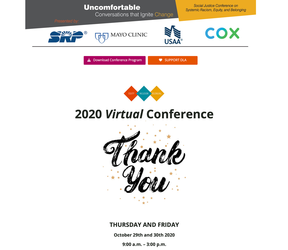 DLA diversity conference 2020
