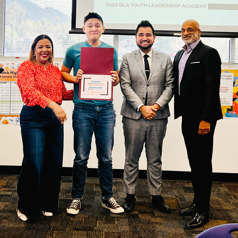 DLA Scholarship Winner