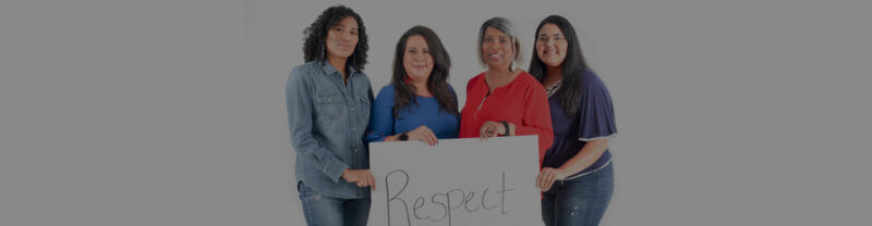 Diversity Leadership Alliance Team - Respect Sign