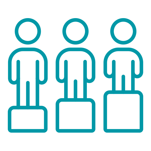 Fostering equity and inclusion icon